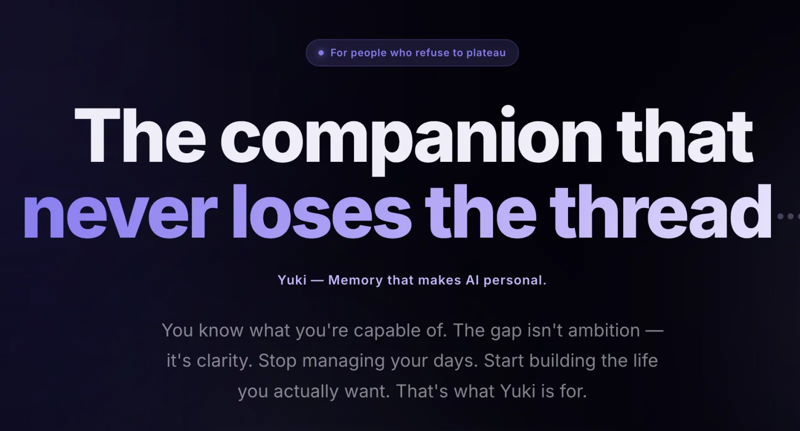 Yuki Preview