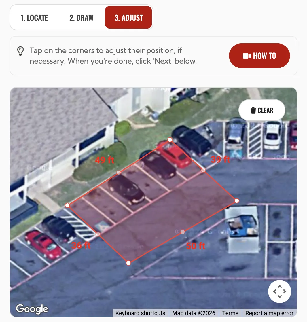 Concrete Driveway Calculator Preview