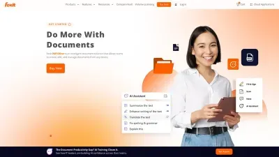Foxit : Reviews, Price, Info & Alternatives Tools | AICavo Logo