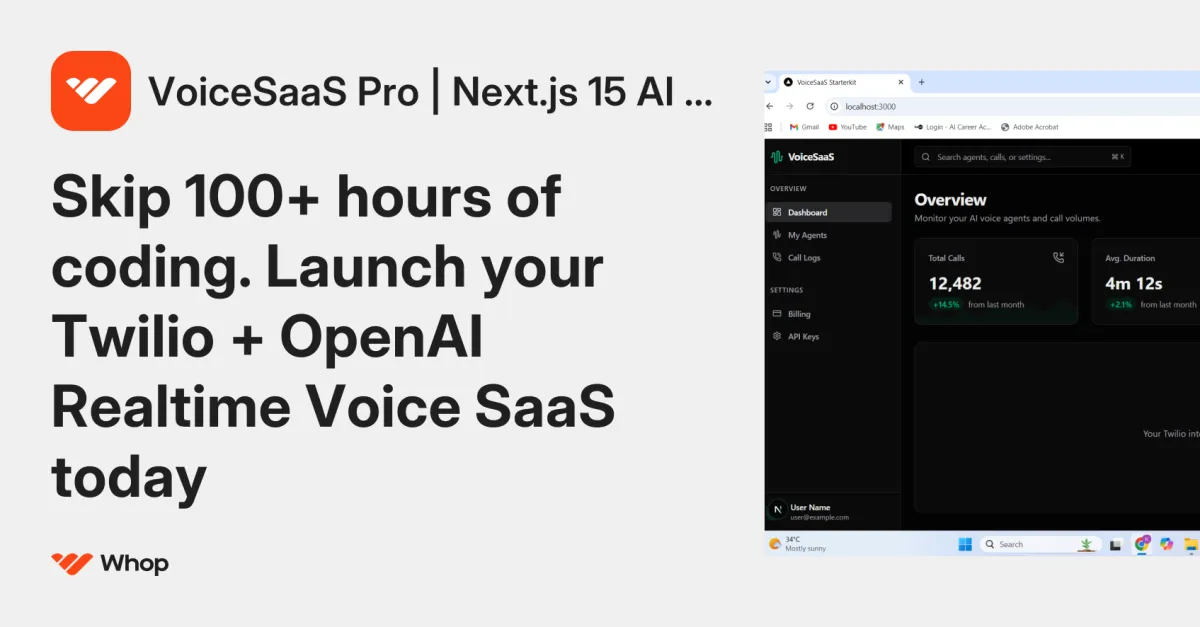 VoiceSaaS Pro Preview